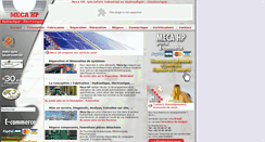 Desktop Screenshot of pompes-hydrauliques.fr